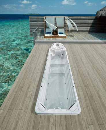 Бассейн СПА с противотоком Bigeer Фреско